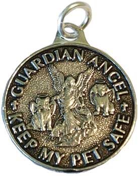 Keep My Pet Safe Guardian Angel amulet