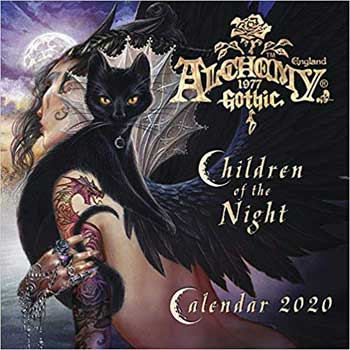 2020 Alchemy Gothic Calendar by Llewellyn