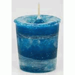 Angel's Influence Herbal votive - teal