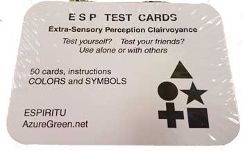 ESP Test Cards deck