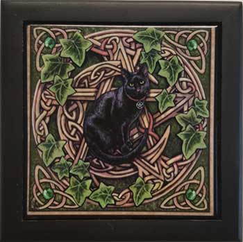 5" x 5" Pentagram Cat box