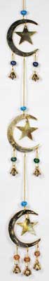 Stars and Moons wind chime