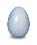 2" Angelite egg