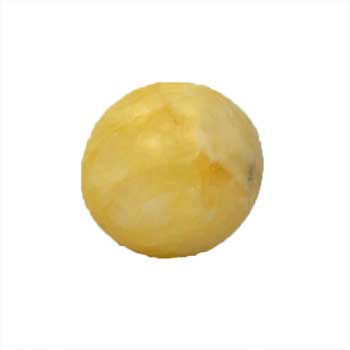 40mm Calcite, yellow sphere