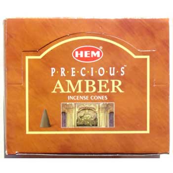 Amber HEM cone 10pk