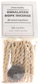 Healing tibetan rope incense