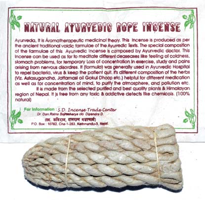 Ayurvedic Tibetan rope incense 80 ropes