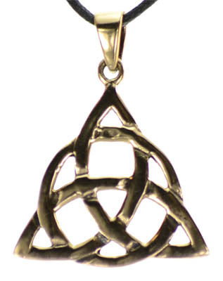 Bronze Triquetra Pendant