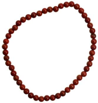 4mm Red Jasper stretch