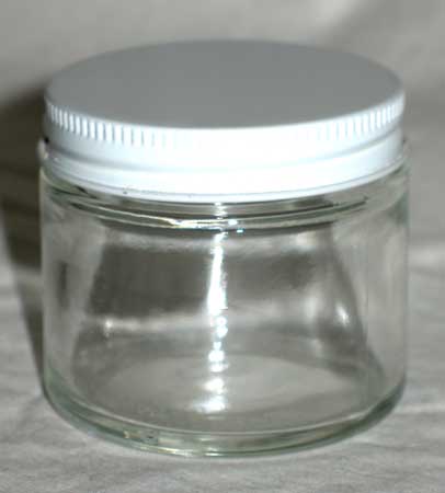 2oz Clear Glass Jar (c)