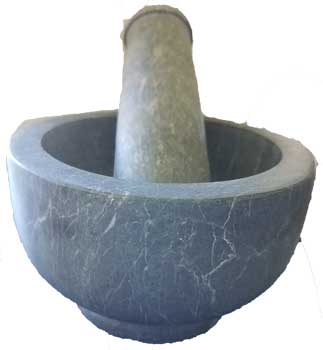 4" Soapstone Mortar & Pestle