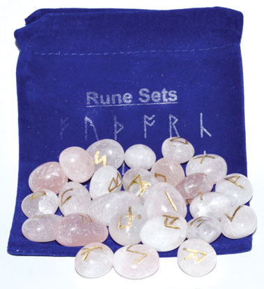 Rose Quartz rune set